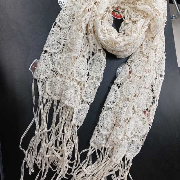 모리걸 뜨개 스카프