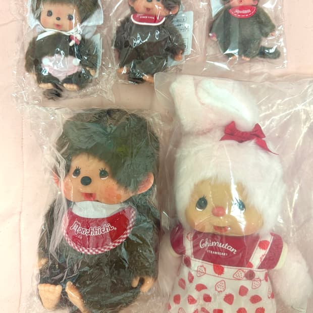 스트로베리 몬치치/치무탄/베베치치 인형 새상품