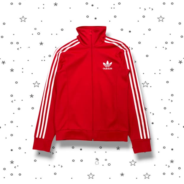 95 ADIDAS 아디다스 레드 트랙탑 져지