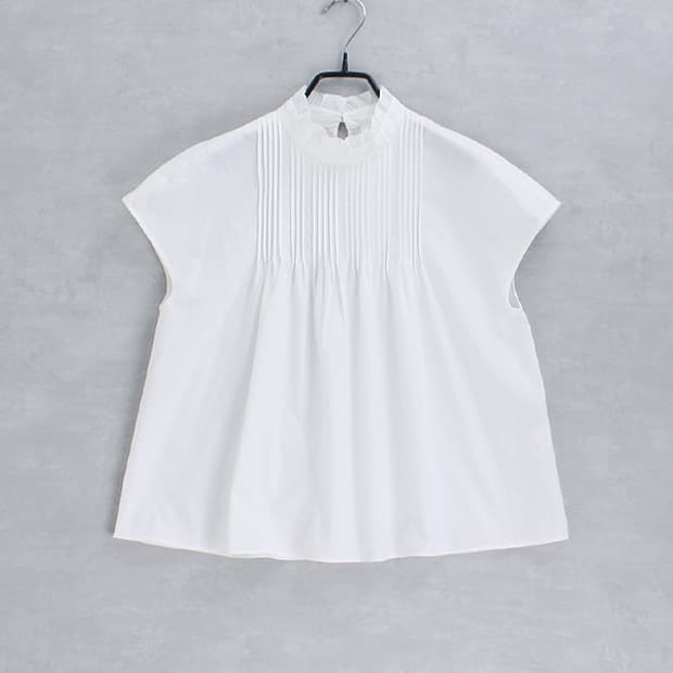UNITED ARROWS GLR _ gather cotton top