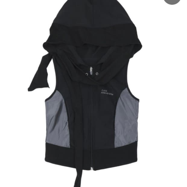 오호스 머플러 복서 후드집업