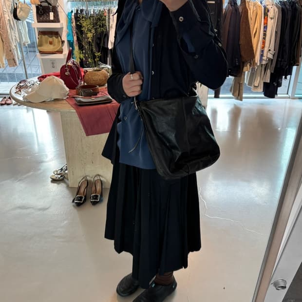 Old Coach Leather Bag