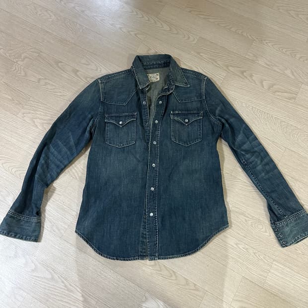 폴로 랄프로렌 웨스턴 데님 셔츠 m95