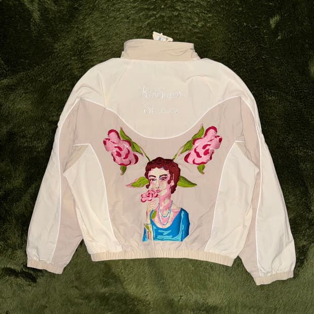 [XL] KIDSUPER 키드슈퍼 브루클린 보나틱스 자수 로고 트랙 자켓