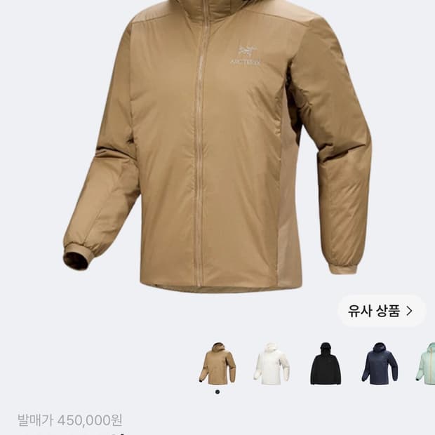 아크테릭스 아톰 후디