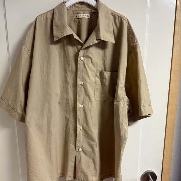 유니클로 마르니 콜라보 반팔 셔츠 3XL