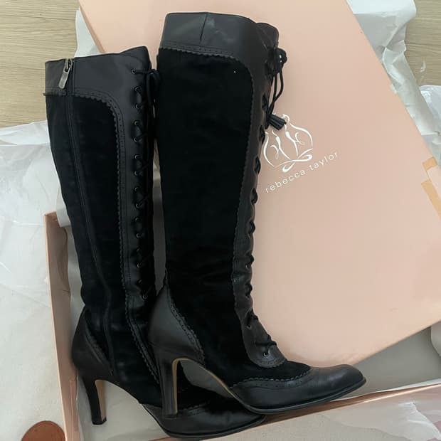 일본 빈티지 갸루 롱부츠 /갸루/리즈리사/마즈/세실맥비/엑시즈팜