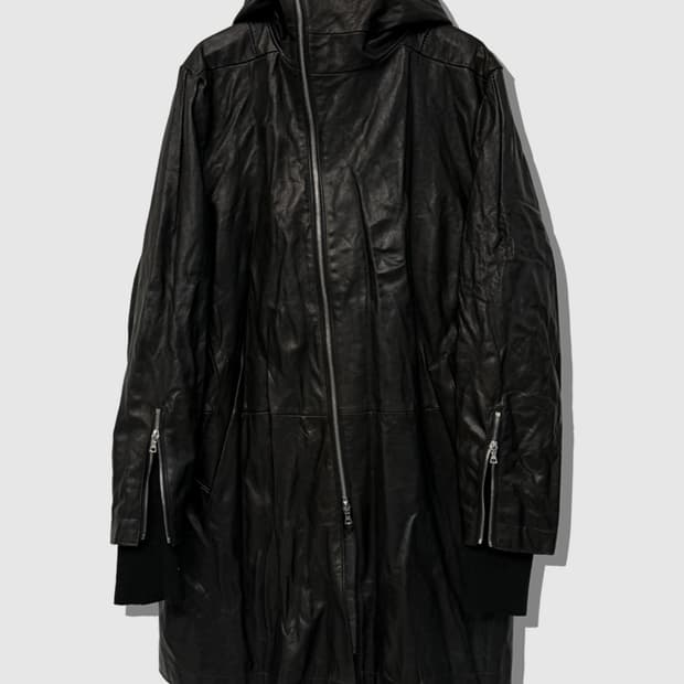 구매)san263-1 필드 레더 자켓