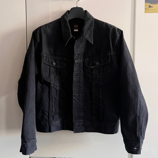 더블알엘 RRL lot271 블랙 L