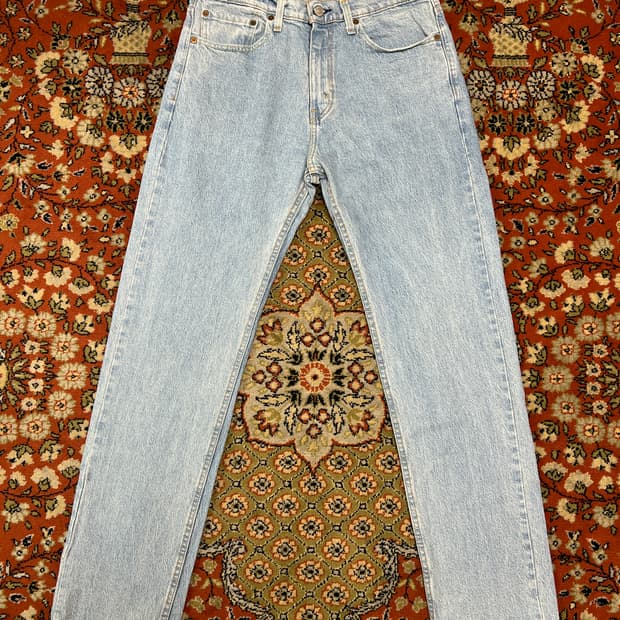 [32] LEVIS 리바이스 505 연청 데님팬츠