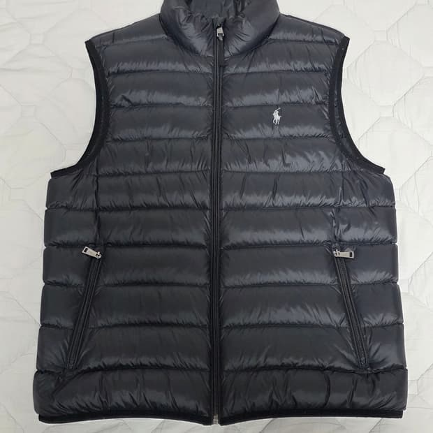 폴로 랄프로렌 패딩 베스트 블랙M