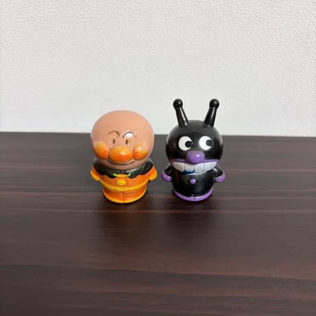 호빵맨 세균맨 고전 손가락피규어