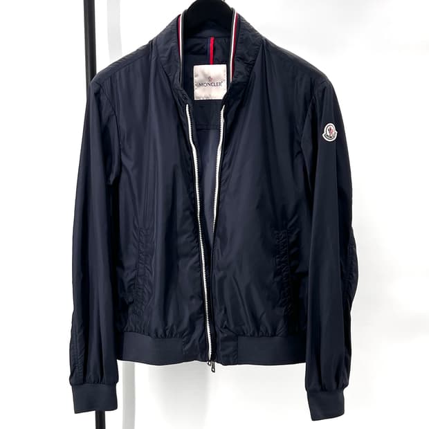 [2사이즈] 몽클레어 바람막이 집업 자켓 네이비