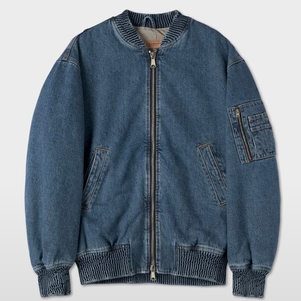디젤 D 웰틱 데님 재킷 - 미디움 블루