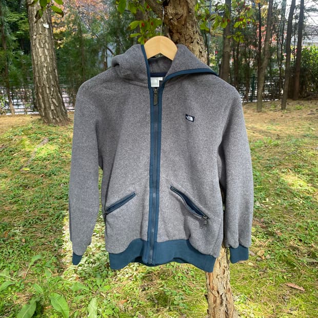 the north face fleece zip-up