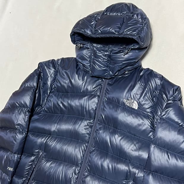 100 노스페이스 매트로 필파워 700 구스다운 패딩