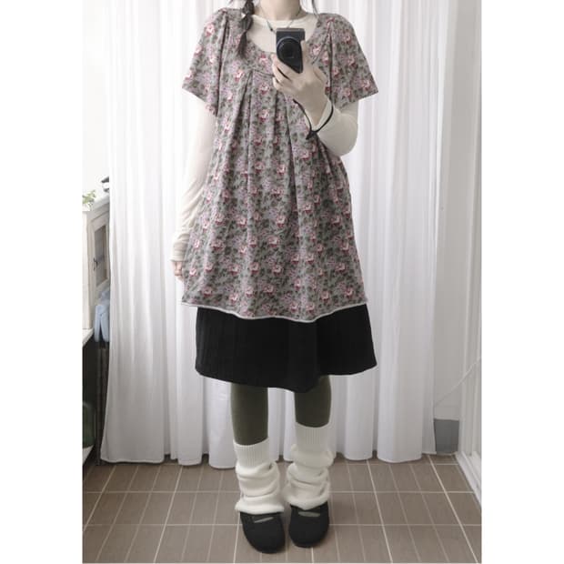 PQ Vintage flower t-shirts