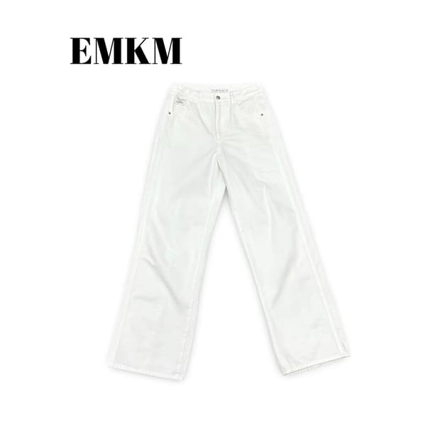 (M)으음키임시그니쳐세미와이드데님팬츠