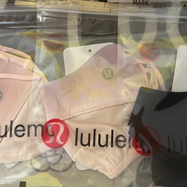 룰루레몬 UPF50+ 마스크 3종 세트