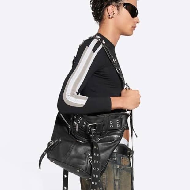 발렌시아가 emo 버킷백 라지