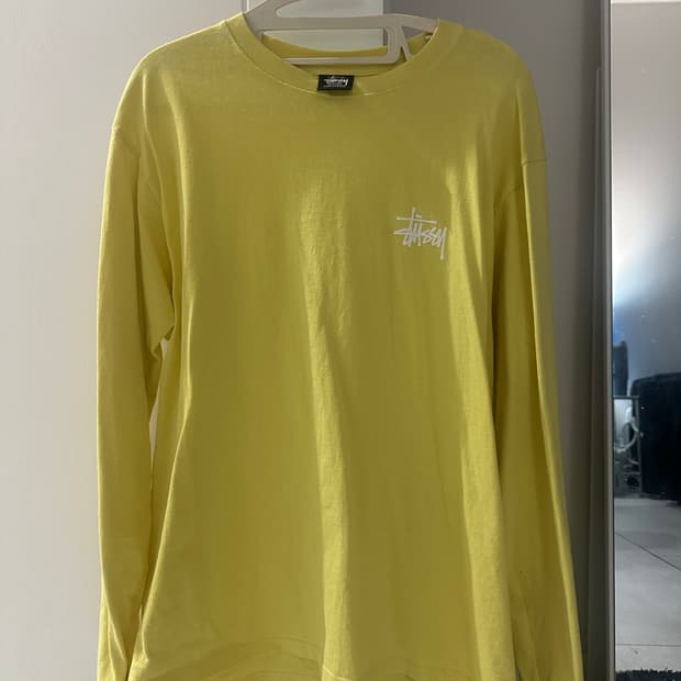 스투시 롱슬리브 레몬