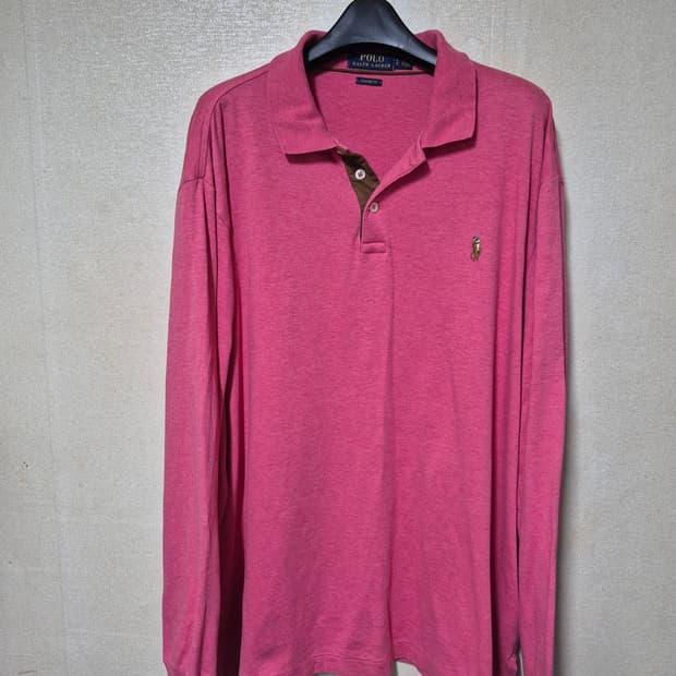 폴로 소프트터치 긴팔 카라티