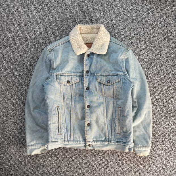 리바이스(Levi's) 80s 쉐르파 데님 트러커 자켓 (L)
