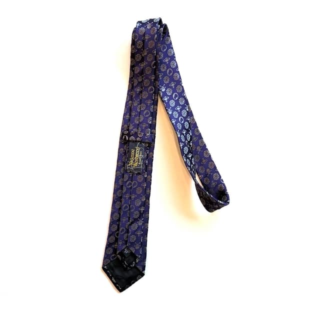 비비안웨스트우드 멀티로고 타이