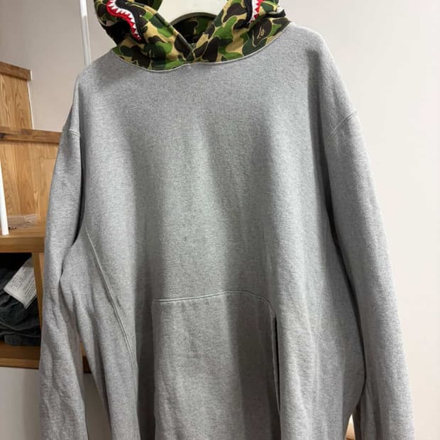 베이프ABC카모 후드티XXL