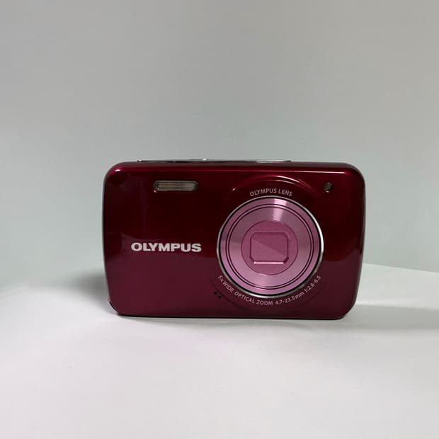 올림푸스 VH-210 와인레드 풀박스 빈티지 디카🌹