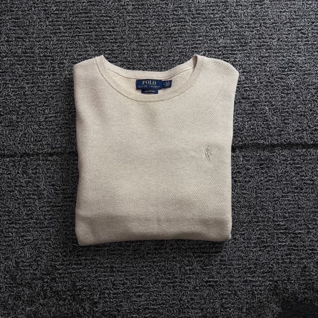 폴로 랄프로렌 아카이브 크루넥 스웨터 3818