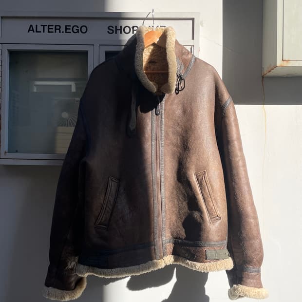 TYPE B-3 MILITARY SHEARLING JACKET 
