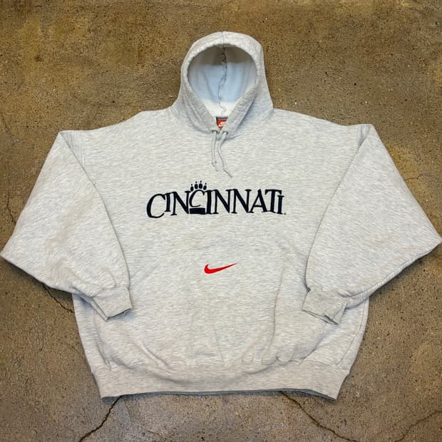 레어 USA 미국 빈티지 나이키 신시내티 후드티