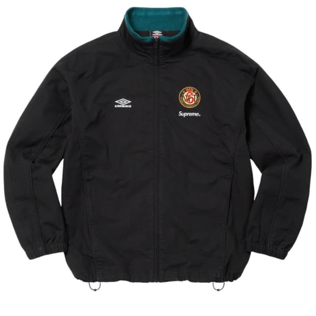 슈프림 엄브로 트랙 자켓 블랠