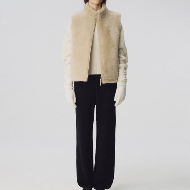 (구해요)낫띵리튼 lulu sherling vest 루루 쉬어링베스트