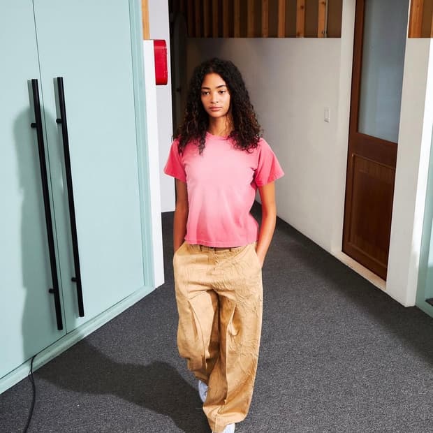 로레일즈 베이지 팬츠