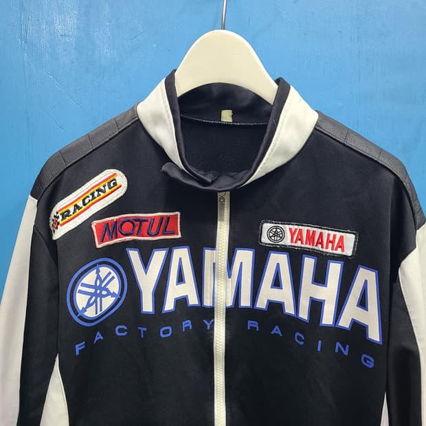 야마하 레이싱 라이더 져지집업자켓