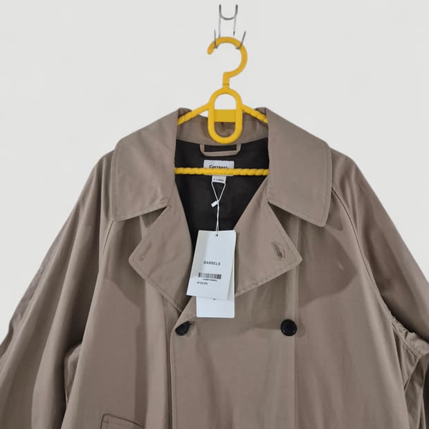 새상품[XL]커버낫 롱 트렌치코트 봄가을 시즌 Men