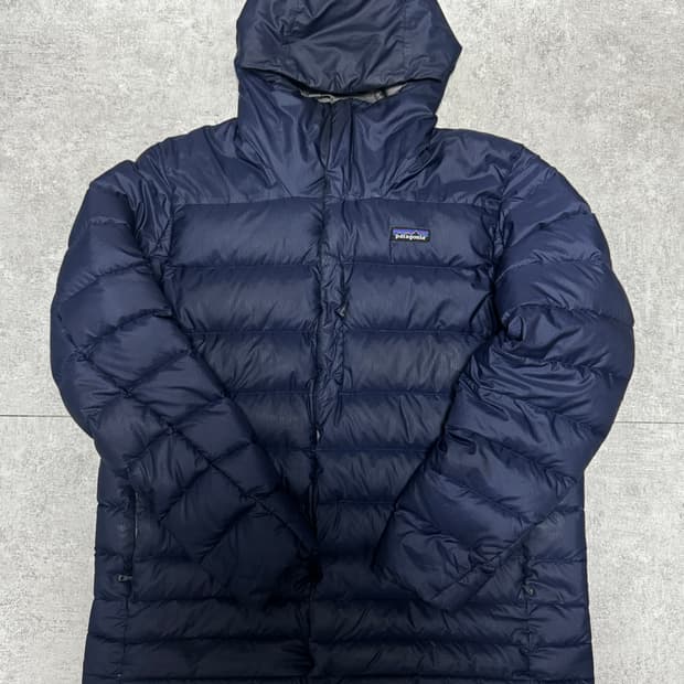 [L] 파타고니아 하이로프트 다운 후디 네이비