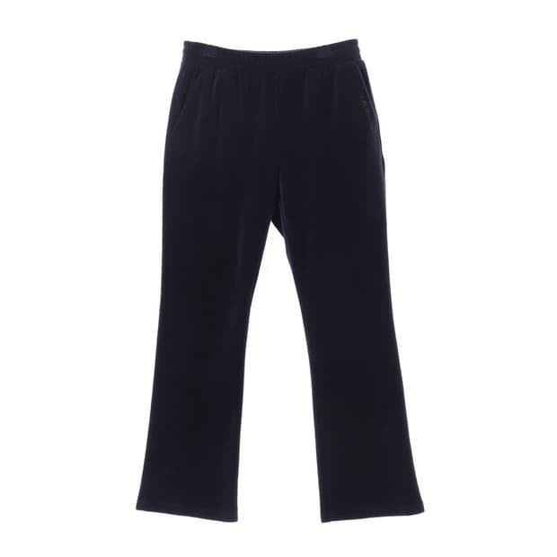 캘빈클라인 퍼포먼스 블랙 벨로아 와이드 트레이닝 팬츠 M