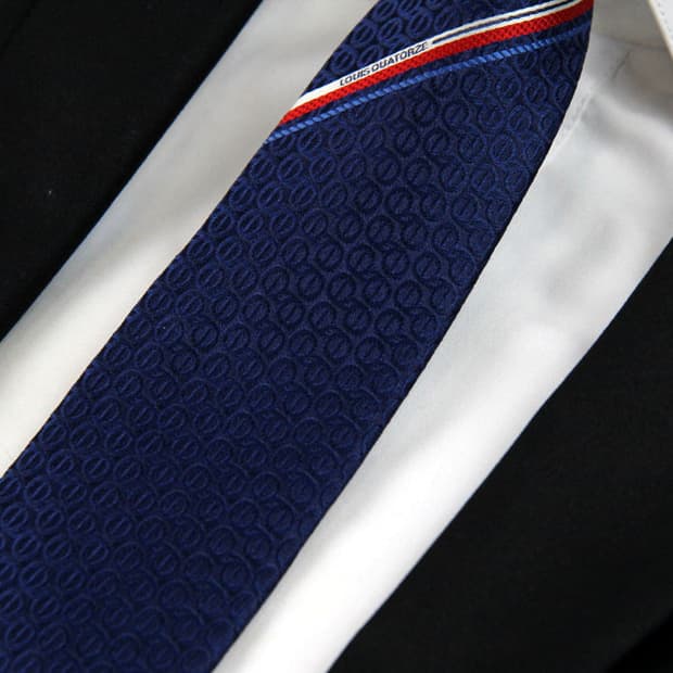 루이까또즈 7.6cm S등급 신형 레어 남자 명품 넥타이