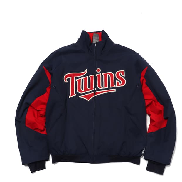 MAJESTIC 미네소타 트윈스 베이스볼 스타디움 점퍼 size S