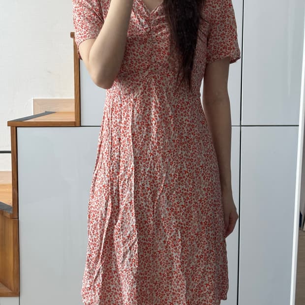 8seconds orange one-piece dress