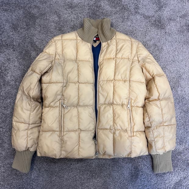 타미힐피거 우먼 푸퍼 패딩 자켓M