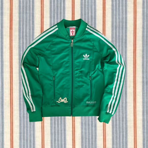 아디다스 우먼스 멕시코 그린 파이어버드 져지 95