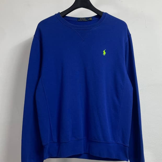  폴로 랄프로렌 코발트블루 스웻 맨투맨(on.543)