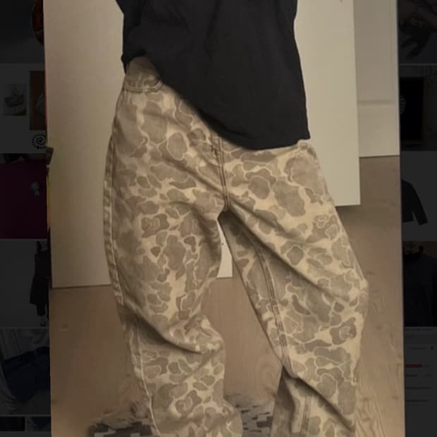 칼하트 카모 팬츠