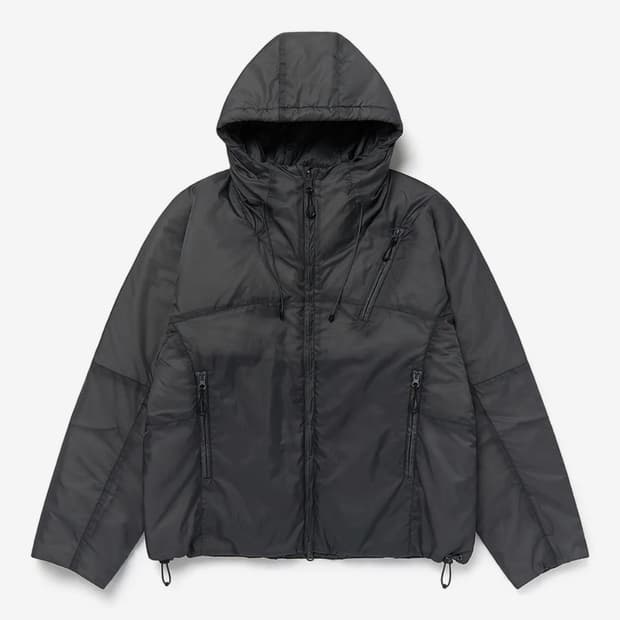 패러킷 리버시블 신슐레이트 패디드 점퍼 차콜 s