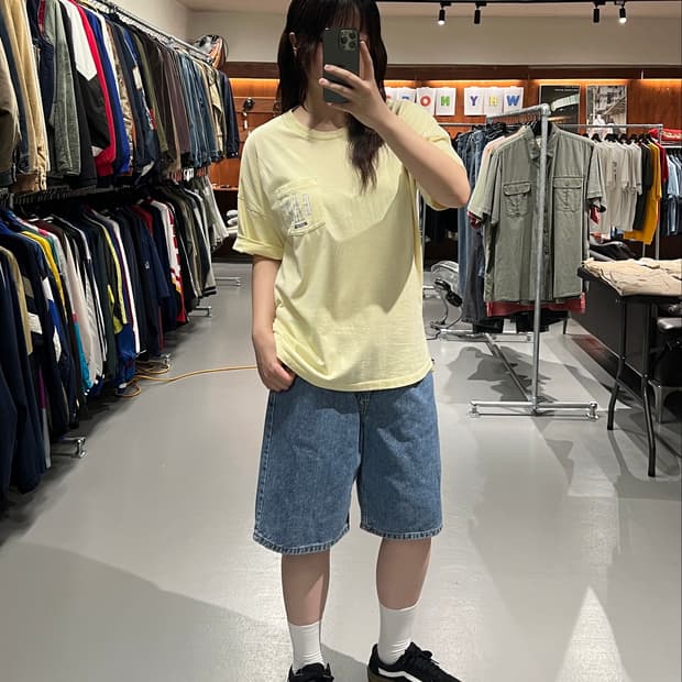 리바이스 550 데님 반바지
