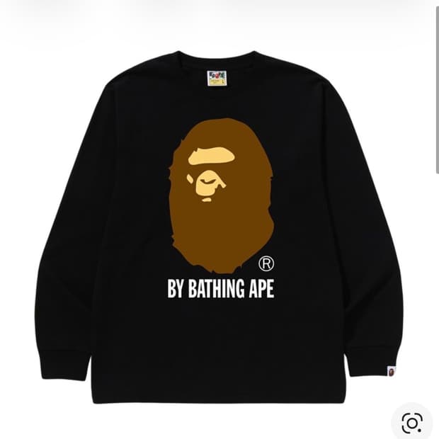 베이프 롱슬리브 블랙 M